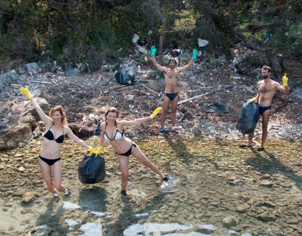 Green Sea Safari clean-up trip